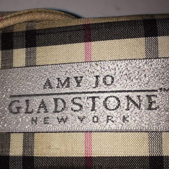 Amy Jo Gladstone Natural beige and White and black and red Slide Sandals - - Picture 6 of 7